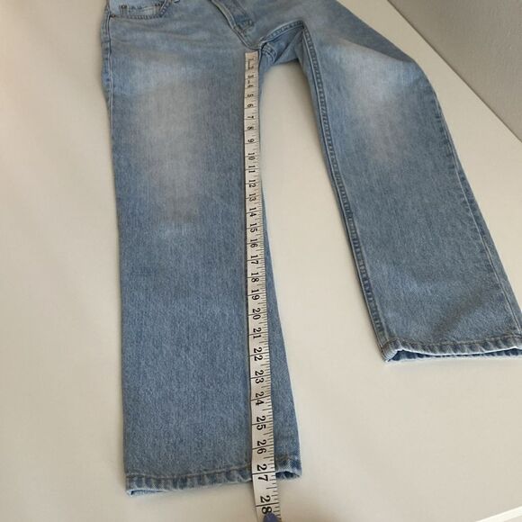 Everlane The ’90s Cheeky Jean Ankle Length in Vintage Sunbleached Blue Size 23 - Picture 14 of 15